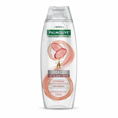 SHAMPOO PALMOLIVE SOS CUIDADOS ESPECIAIS FORCE COLáGENO 350ML