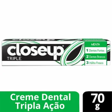 CREME DENTAL CLOSE UP TRIPLE MENTA 70G