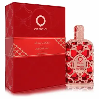 PERFUME AMBER ROUGE ORIENTICA AL HARAMAIN EAU DE PARFUM 80ML IMPORTADO