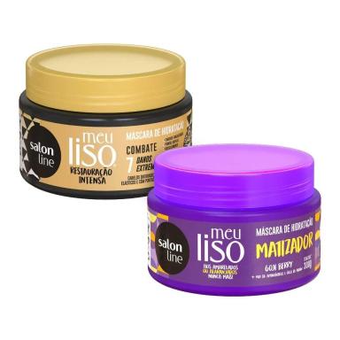 KIT HIDRATAçãO PARA CABELO LOIRO NO VERãO SALON LINE
