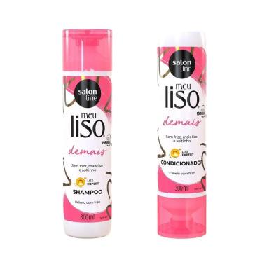 KIT SHAMPOO E CONDICIONADOR MEU LISO DEMAIS