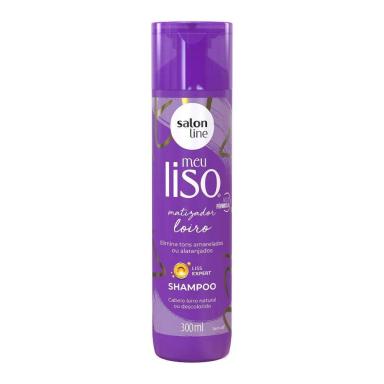 SHAMPOO MEU LISO MATIZADOR LOIRO SALON LINE 300ML