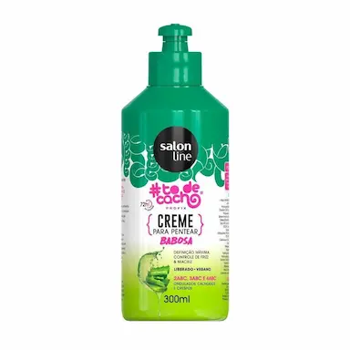 CREME PARA PENTEAR TODECACHO BABOSA PRA DIVAR SALON LINE 300ML