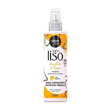 MEU LISO MUITO E LISO SPRAY DEFRIZANTE PROTETOR TéRMICO 240ML