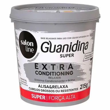 GUANIDINA EXTRA CONDITIONING RELAXER ALISA E RELAXA SALON LINE 215GR
