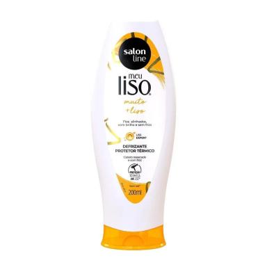 DEFRIZANTE PROTETOR TéRMICO MEU LISO MUITO E LISO SALON LINE 200ML