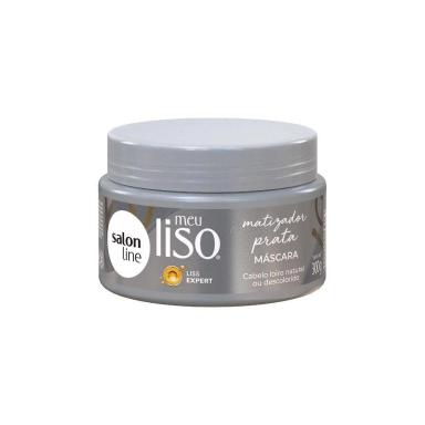 MáSCARA MEU LISO MATIZADOR PRATA SALON LINE 300G