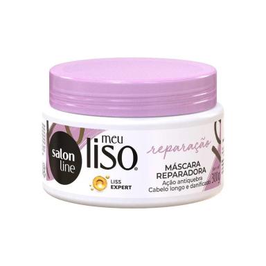MáSCARA REPARADORA MEU LISO REPARAçãO SALON LINE 300G