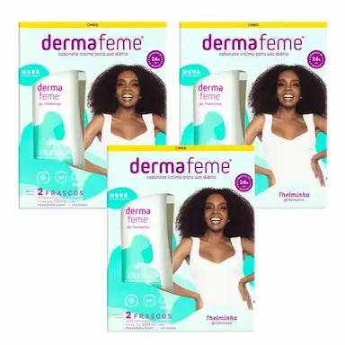 KIT C3 SABONETE LíQUIDO ÍNTIMO FRESH – CIMED