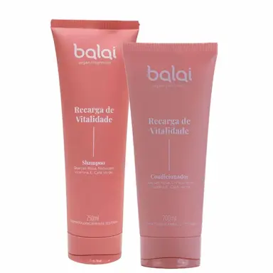 KIT SHAMPOO E CONDICIONADOR RECARGA DE VITALIDADE - BALAI