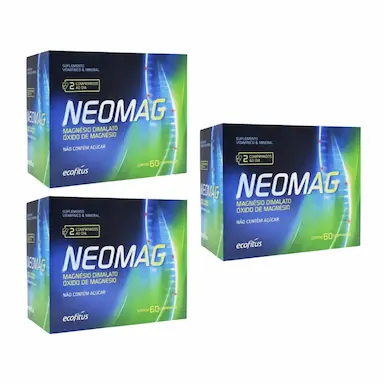 KIT C3 SUPLEMENTO VITAMíNICO NEOMAG C60 – ECOFITUS