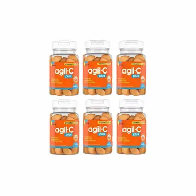 KIT C6 SUPLEMENTO ALIMENTAR AGIL C PLUS C 40 GOMAS – PHARLAB