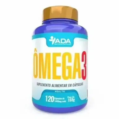 SUPLEMENTO ALIMENTAR ÔMEGA 3 C120 CAPS – ADA NUTRACéUTICOS