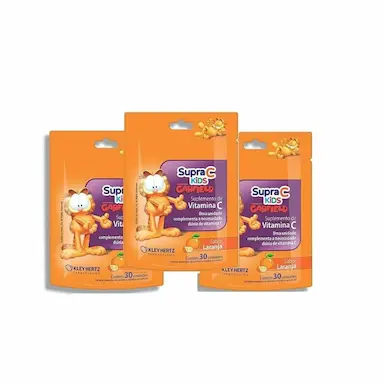 KIT C 3 SUPLEMENTO INFANTIL SABOR LARANJA C30 – KLEY HERTZ