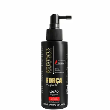 LOçãO CAPILAR FORçA COM PIMENTA 100ML - BIO EXTRATUS