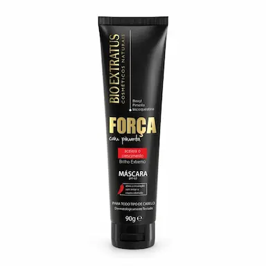MáSCARA CAPILAR FORçA COM PIMENTA 90GR – BIO EXTRATUS