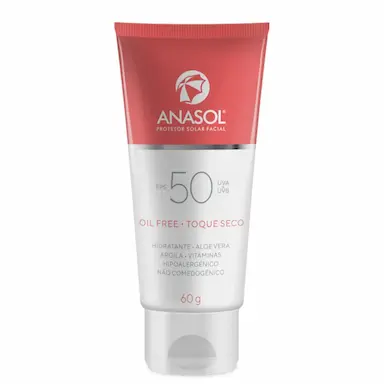 PROTETOR SOLAR FACIAL OIL FREE FPS50 60G – ANASOL