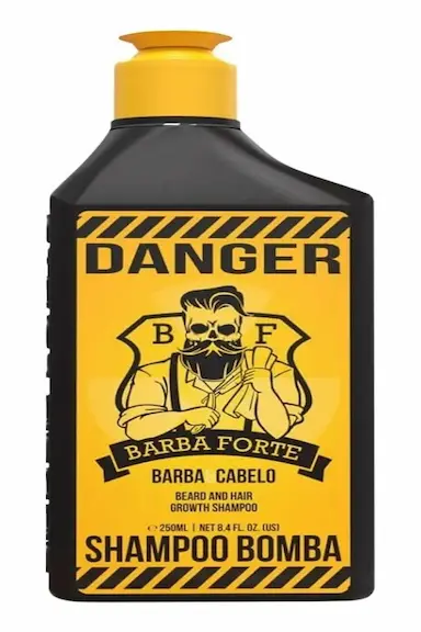 SHAMPOO BOMBA DANGER BARBA E CABELO 250ML BARBA FORTE