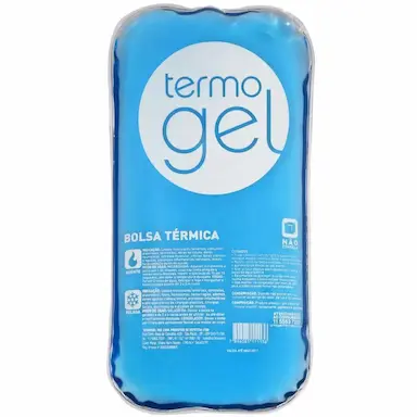 BOLSA TéRMICA DE GEL CRYSTAL AZUL TERMOGEL 130X250 MM