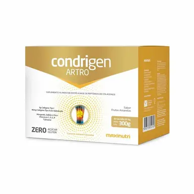 CONDRIGEN ARTRO -COLáG TIPO I E II  30 SACHêS- FRUTAS AMARELAS MAXINUTRI