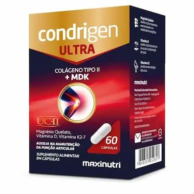 CONDRIGEN ULTRA MDK (COLáGENO TIPO II / UCII + MDK) CáPSULAS - 60 CáPS.