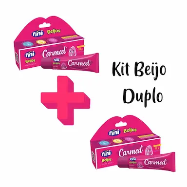 KIT BEIJO DUPLO CARMED FINI
