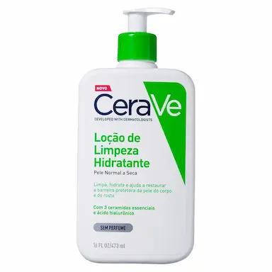 CERAVE LOçãO DE LIMPEZA HIDRATANTE PELE NORMAL A SECA 473ML