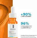 KIT SéRUM ANTI IDADE PURE VITAMIN C10 LA ROCHE POSAY 30ML E ACTINE CONTROL GEL DE LIMPEZA 240G