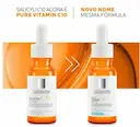 KIT SéRUM ANTI IDADE PURE VITAMIN C10 LA ROCHE POSAY 30ML E ACTINE CONTROL GEL DE LIMPEZA 240G