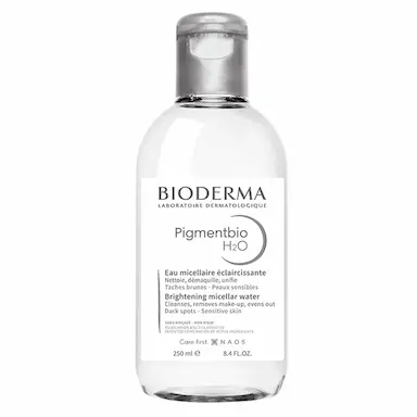 PIGMENTBIO H2O ÁGUA MICELAR DERMATOLóGICA CLAREADORA 250ML
