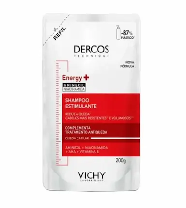 DERCOS VICHY ENERGY+ SHAMPOO ESTIMULANTE REFIL 200G