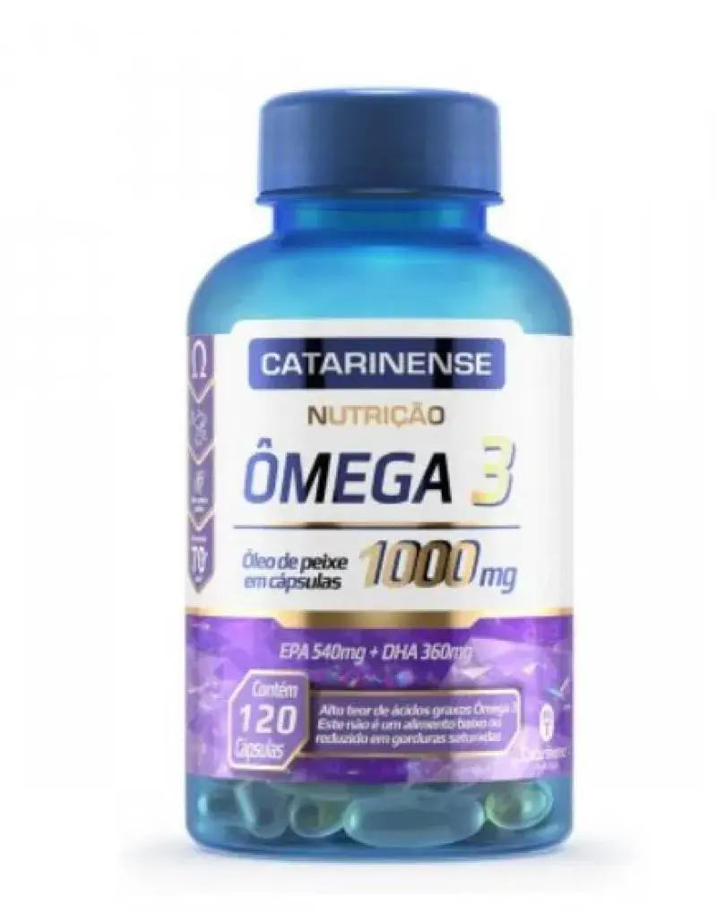 ÔMEGA 3 1000MG CATARINENSE 120CPS