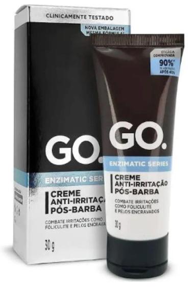 GO CREME ANTI IRRITAçãO PóS BARBA 30GR