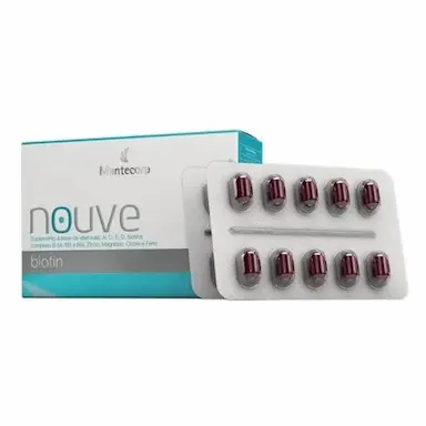 NOUVE BIOTIN MANTECORP 30 CPS
