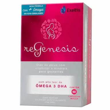 SUPLEMENTO ALIMENTAR REGENESIS ÔMEGA 3 - 60 CPS
