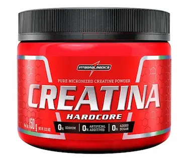 CREATINA MONOHIDRATADA HARDCORE INTEGRALMEDICA 100G