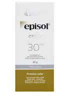 PROTETOR SOLAR FACIAL EPISOL COLOR FPS30 PELE CLARA 40G