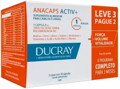 ANACAPS ACTIV TRIO 90 CAPS DUCRAY