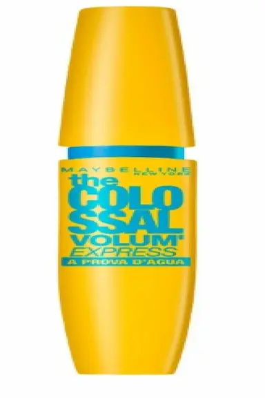 MáCARA DE CíLIOS MAYBELLINE THE COLOSSAL VOLUM' EXPRESS à PROVA D'áGUA PRETO