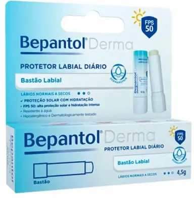 BEPANTOL DERMA PROTETOR LABIAL FPS50 4,5G