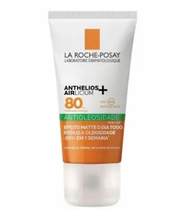 ANTHELIOS AIRLICIUM FPS80 PROTETOR SOLAR ANTIOLEOSIDADE SEM COR 40G
