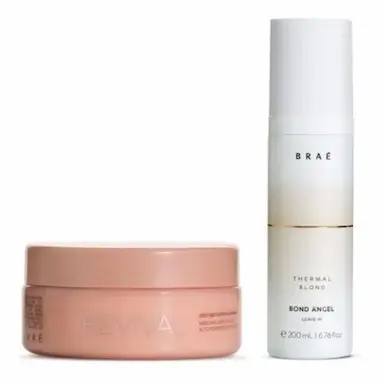 BRAE REVIVAL E BOND ANGEL MáSCARA DE IMPACTO + THERMAL BLOND
