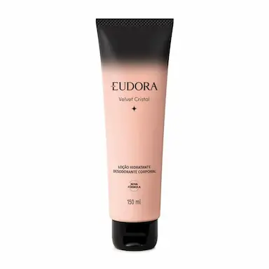 LOçãO CORPORAL DESODORANTE HIDRATANTE VELVET CRISTAL EUDORA 150ML
