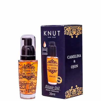 ÓLEO CAPILAR 35ML ELIXIR OIL CAMELINA &amp;amp;OJON KNUT