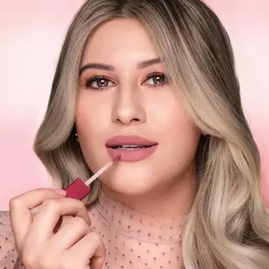 BATOM LíQUIDO NIINA SECRETS E EUDORA SKINNY MATTE - ROSE GARDêNIA