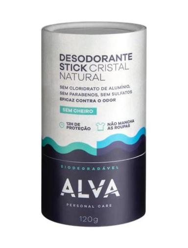 desodorante Vegano Stick Kristall Sensitive Alva 120Ml 120 G