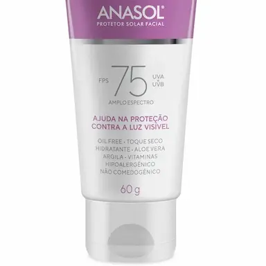 ANASOL PROTETOR SOLAR FACIAL FPS75 60G 60 G