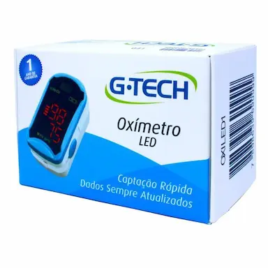 OXíMETRO G-TECH LED PORTáTIL 1 Unidade