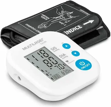APARELHO DE MEDIR PRESSãO DIGITAL DE BRAçO MULTILASER HC090 Unidade