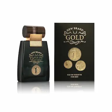 NEW BRAND PRESTIGE GOLD PERFUME MASCULINO EAU DE TOILETTE 100  ML